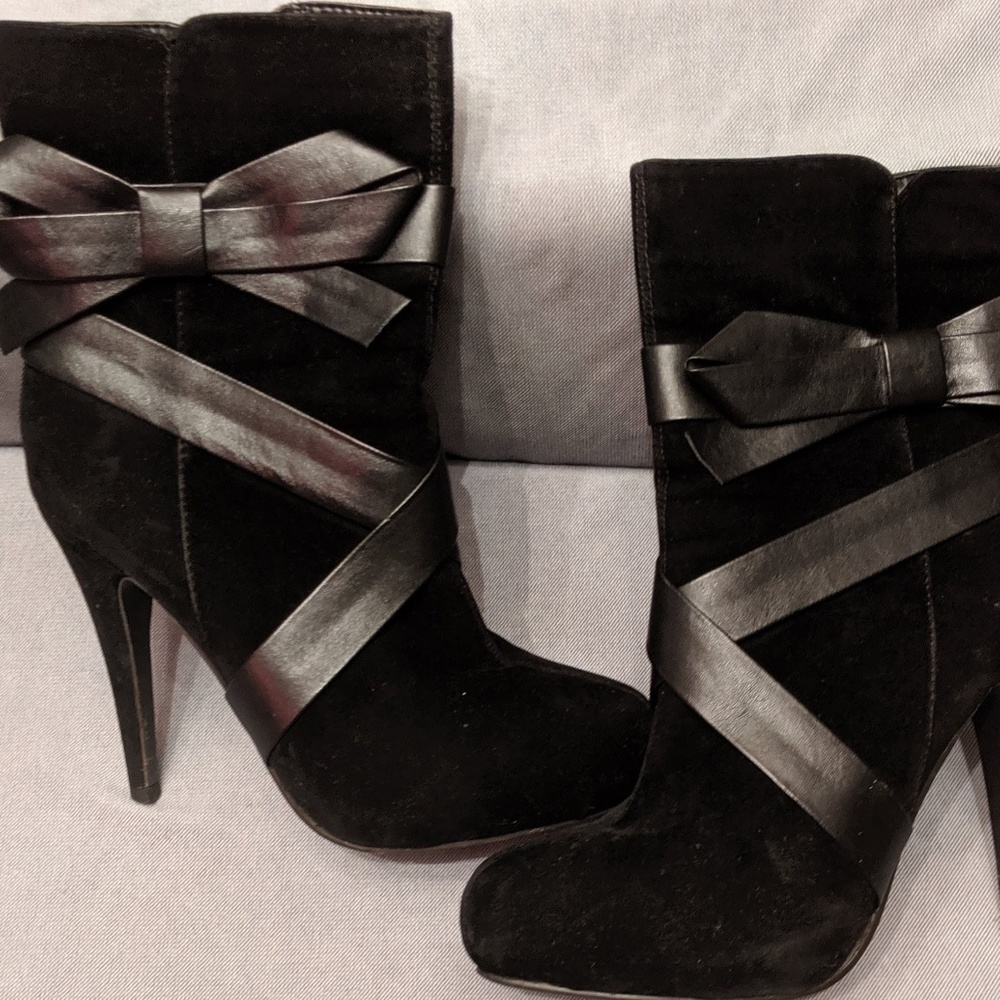 Black booties